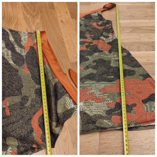 Abito F**K camouflage tg S