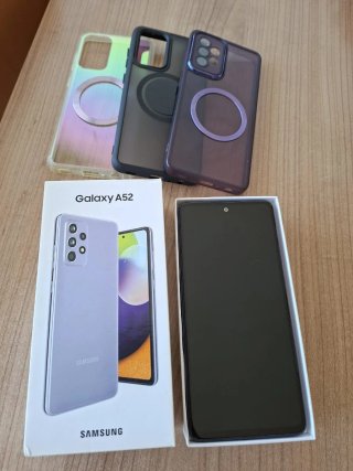 Samsung Galaxy A52 128GB + 3 fundas