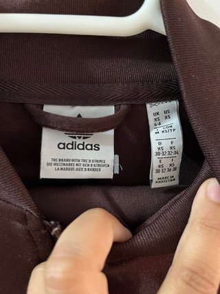 Chaqueta Adidas Marrón Chocolate