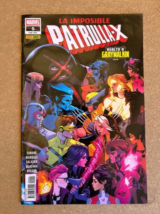 La imposible Patrulla X. Comics