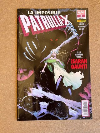 La imposible Patrulla X. Comics