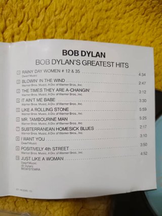 CD Bob Dylan - Greatest Hits
