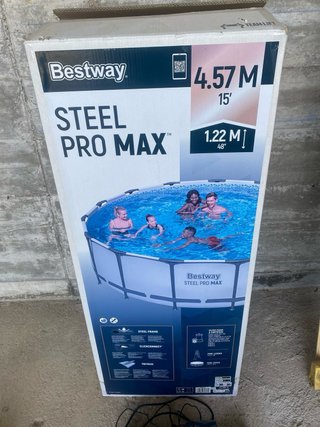 Piscina bestway steel pro 4,57x1,22 redonda