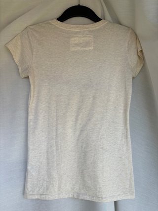 Camiseta beig y granate Aéropostale