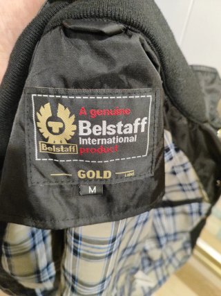 Cazadora Belstaff Negra