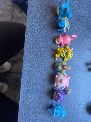 Lote 8 Figuras Pokémon Tomy Antiguas