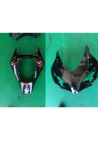 Carenado Honda CBR Negro Colín frontal