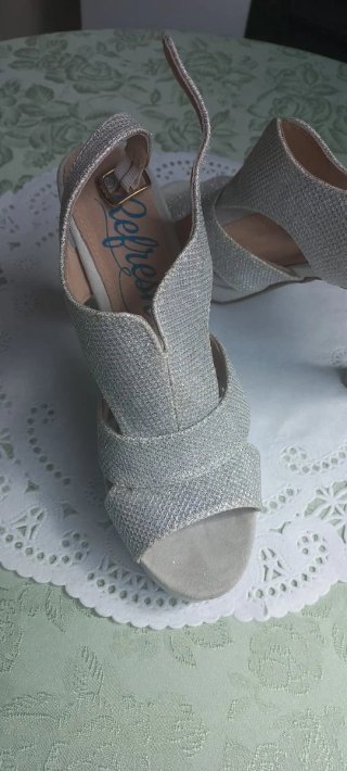Sandalias Refresh Talla 36 Plataforma Tacón