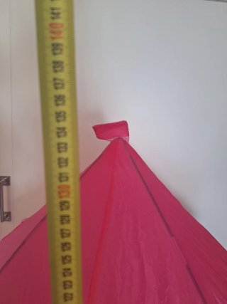 Tienda de campaña infantil rosa