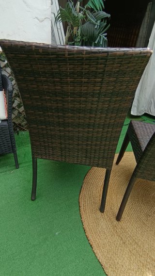 3 Sillas Mimbre Marrón a 20 €