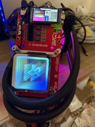 NerdQaxe++ Hydro 4.8TH/s 60W BTC Miner