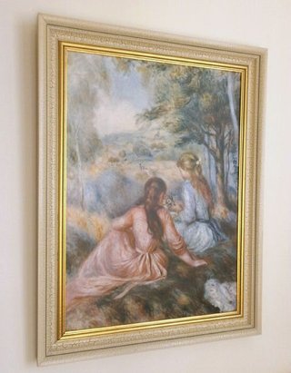 Cuadro RENOIR Imagen Sobre Lienzo (83x63 cm) Campo