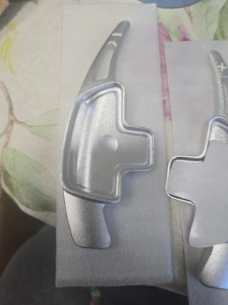 Extensiones Levas Volante Aluminio Rojo