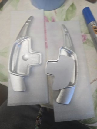 Extensiones Levas Volante Aluminio Rojo