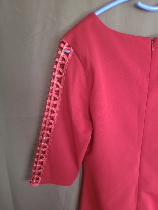 Vestido Rojo Inside Talla M