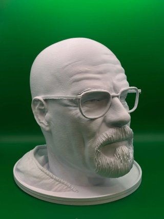 Testa 3D Walter White Poggia Cuffie