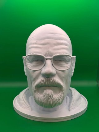 Testa 3D Walter White Poggia Cuffie