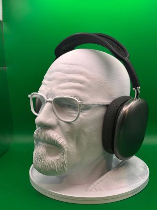 Testa 3D Walter White Poggia Cuffie