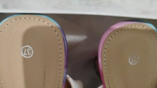 Zapatos de tacón multicolor