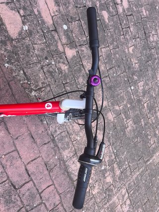 Bicicleta Woom 4 Roja