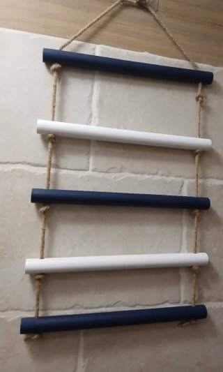 Scaletta decorativa stile nautico