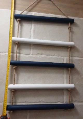 Scaletta decorativa stile nautico