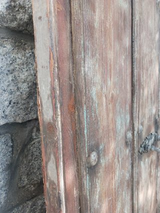 Puerta antigua madera para restaurar