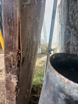 Puerta antigua madera para restaurar