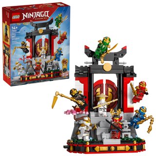 LEGO 71866 Exposicion de personajes ninja 15 anive