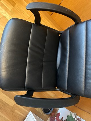 Silla de oficina Ikea negra