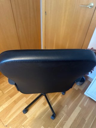 Silla de oficina Ikea negra