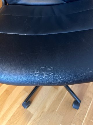 Silla de oficina Ikea negra