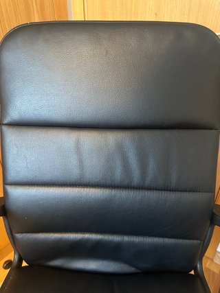 Silla de oficina Ikea negra