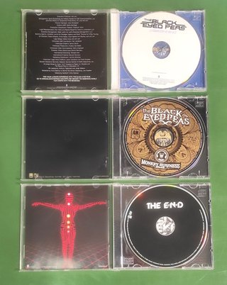 The Black Eyed Peas - Lote 3 CDs y 1 DVD