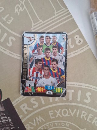 Cromos Balón de Oro Isco y diferentes jugadores