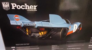 Maqueta Pocher 1:8 Porsche 917 K Gulf