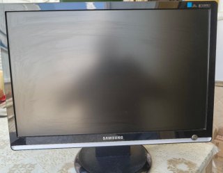 Monitor Samsung 22 Negro/Plata