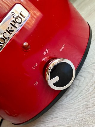 Olla Crockpot Roja
