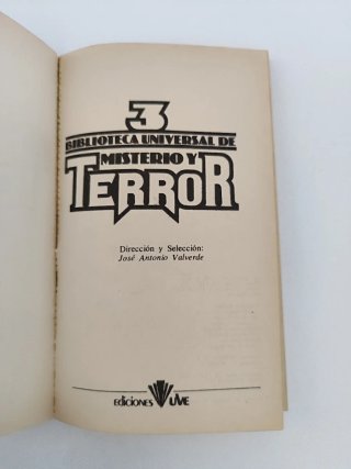 Biblioteca Universal de Misterio y Terror número 3
