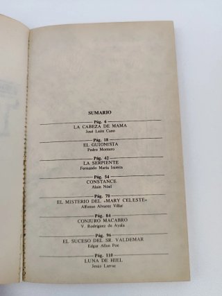 Biblioteca Universal de Misterio y Terror número 3