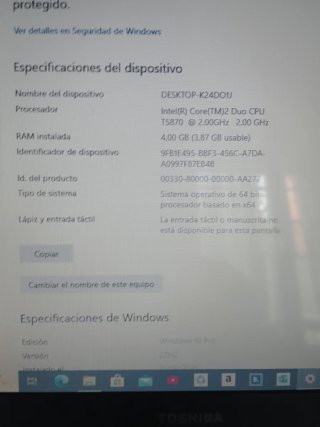 Portátil Toshiba Satellite Pro Gris