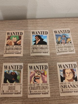 Figuras One Piece Wanted