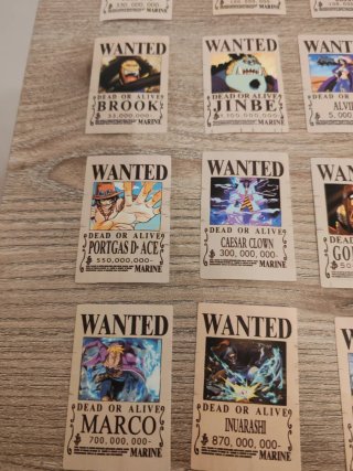 Figuras One Piece Wanted