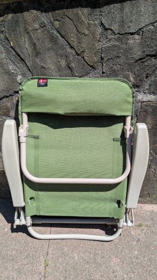 Silla de Playa Outwell Verde y Beige