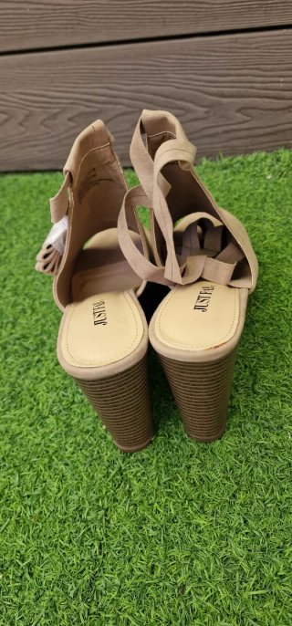 Cuñas Just Fab Beige/Marrón Talla X