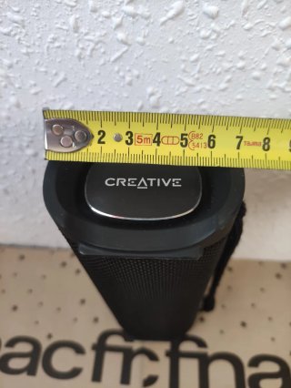 Altavoz Bluetooth Negro.