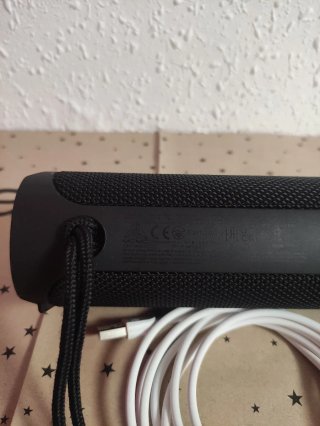 Altavoz Bluetooth Negro.