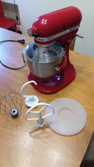 KitchenAid Heavy Duty Batidora Roja