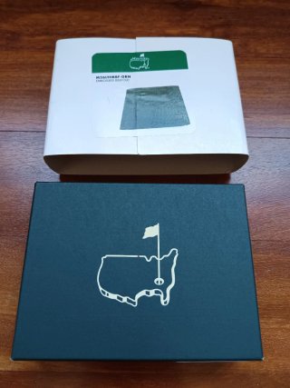 Cartera Piel Augusta National Golf Club Verde