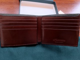 Cartera Piel Augusta National Golf Club Verde